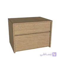 دراور 2 کشو مدل F7