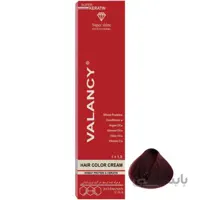 رنگ مو والانسی شماره RF3 رنگ آلبالویی تیره 100 میلی لیتر ا VALANCY Hair Color Cream
