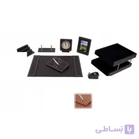 ست رومیزی چرمی مدیریتی 12 پارچه G612