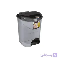 سطل زباله بیمارستانی مرجان ۴ دو جداره