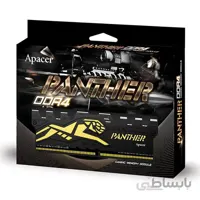 رم دسکتاپ Apacer Panther DDR4 2400MHz CL17 4GB ا همراه با پک و گارانتی مادام العمر متین