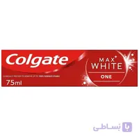 خمیر دندان سفید کننده روزانه colgate مدل Max White | ضد حساسیت با طعم نعنایی | 75 میل ا Colgate Max White Toothpaste 75ml