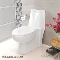 توالت فرنگی طاووس چینی کرد بیده دار ا Tavoos Toilet
