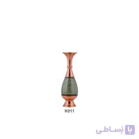 گلدان صراحی 25 مس و خاتم برند آقاجانی