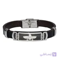 دستبند چرم مدل فروهر