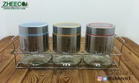جا ادویه شیشه ای استند دار