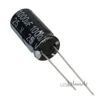 خازن الکترولیتی 1000uF / 25V ژاپنی مارک NICHICON