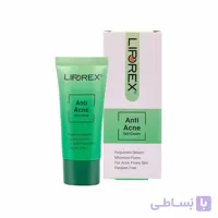 ژل کرم ضد جوش لیپورکس مناسب پوست چرب و مستعد آکنه