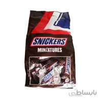 شکلات اسنیکرز پاکتی مینیاتور 220 گرم – SNICKERS MINIATURES