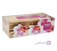 دستمال کاغذی شکوه 150 برگ دولایه طرح گل