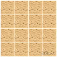دیوارپوش تندیس و پیکره شهریار مدل امای کد W1010 02 بسته 16 عددی