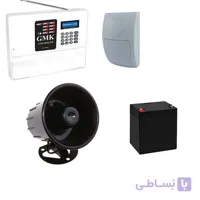 پکیج دزدگیر اماکن خط تلفنی با دو چشمی GMK2F650