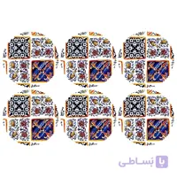 زیرلیوانی رنس کد C2-42080 بسته ۶ عددی