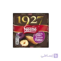 شکلات تلخ 1927 نستله با مغز کشمش ، فندق و بادام 65 گرمی
