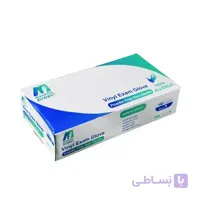 دستکش معاینه وینیل گرین بسته ۱۰۰ عددی سایز اسمال ا Green vinyl examination gloves size S