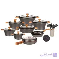 سرویس قابلمه تیتانیوم کاندید مدل سزار (23 پارچه)