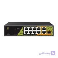 سوئیچ 8 پورت POE شبکه GENATA مدل GNT-P4804V6