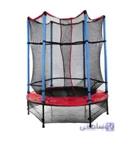 ترامپولین حفاظ دار با قطر 150 سانتی متر ا protected trampoline diameter 150 cm