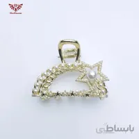 کلیپس فلزی ستاره مرواریدی C-146