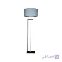 آباژور ایستاده چوبی چشمه نور مدل ML7034/BR-T شید طوسی