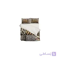 ست لحاف تکنفره ۴ تکه سه بعدی king size-طرح robert