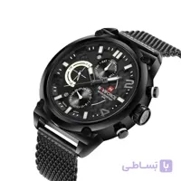 ساعت مارک Naviforce مدل 9068 بند حصیری