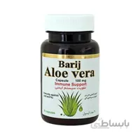 کپسول نرم آلوئه ورا 100 میلی گرم باریج اسانس 30 عددی ا Barij Essence Aloevera