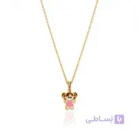 آویز طلا کودک طرح دختر کد KP616