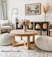 میز جلو مبلی فریازان دکور مدل برنارد4 پایه