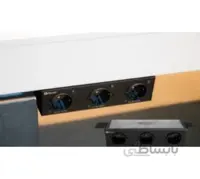 پریز برق سه سوکت زیر میز اداری و زیر کابینت هوایی مشکی n368