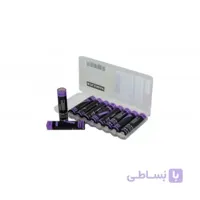 باتری آلکالاین نیم قلمی 10 عددی کلومن
