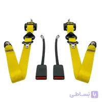 کمربند جلو طرفین پاترول سری فابریک کد B رنگ زرد