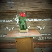 جام گل شیشه ای