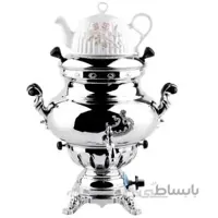 سماور گازی زافر مدل نگین گنجایش 6 لیتر