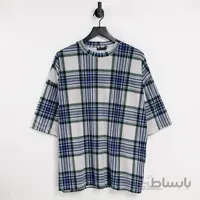 تی شرت مردانه مخملی سایز بزرگ asos