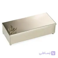 جا کاردی مستطیل دربدار سالینو مدل پروانه نقره ای کد N-410