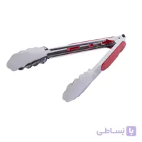 انبر لاله استیل فنر دار