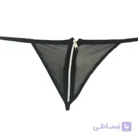 شورت حریر زیپ دار