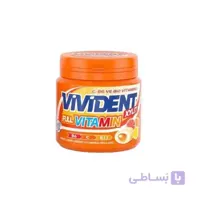 آدامس ویتامین ویویدنت مدل Full vitamin وزن 90 گرم ا Vivident Full Vitamin