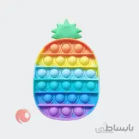 اسباب بازی پاپ ایت (Pop it) مدل colored pineapple