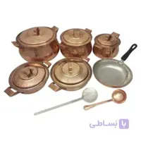 سرویس قابلمه 13 پارچه مسی توت کالا tootkala 1371