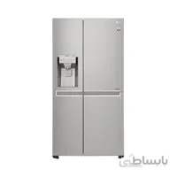 یخچال ساید بای ساید 34 فوت ال جی مدل J337 ا LG SIDE BY SIDE Refrigerators GR-J337CVBL