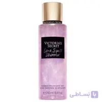 بادی اسپلش اکلیلی لاو اسپل شیمر ویکتوریا سکرت اورجینال - Victoria's Secret Body Splash Love Spell Shimmer 250ml