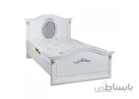 تخت 120*200 کلاسیک سیلور(لمسه دار)