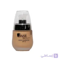 کرم پودر پمپی بیس بیوتی شماره F12 حجم 38 میلی لیتر ا BASE Foundatin SPF 15 No F12
