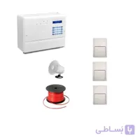 پکیج دزدگیر اماکن با سیم مدل فایروال سیم کارتی و تلفنی F10F8
