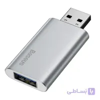 فلش مموری 16 گیگابایت و آداپتور شارژ بیسوس Baseus Enjoy Music U-Disk 16GB ACUP-A0A ا Baseus enjoy music u-disk 16g acup-a0a