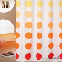 پرده حمام 140*190 رزین تاژ طرح Orange