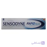 خمیر دندان سنسوداین مدل RAPID RELIEF با حجم 100گرم ا Sensodyne Daily Rapid Relief Toothpaste 100ml
