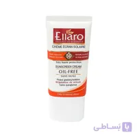 کرم ضدافتاب بیرنگ الارو مناسب پوست مختلط و چرب 40میل Ellaro